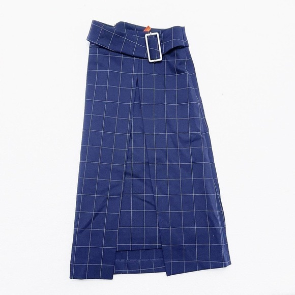 Club Monaco Kearuh Windowpane Printed Skirt Size 6 NWOT - Picture 6 of 7